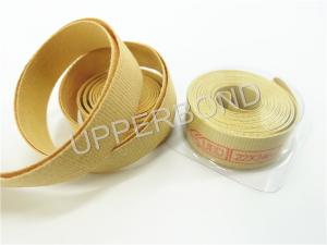 China Yellow Conveyor Tape Machine Garniture Tape For Cigarette Production on sale