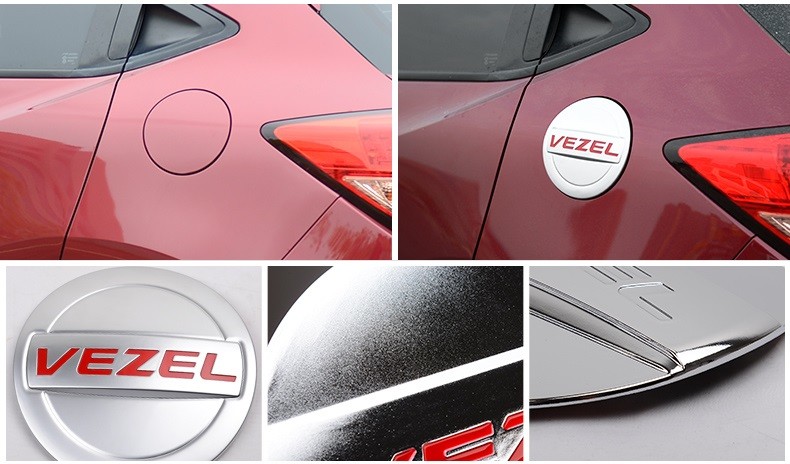 HONDA All New HR-V Vezel 2014 2017 Exterior Decoration Parts Fuel Tank Cap Cover