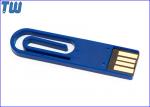Portable Plastic Paper Clip 2GB Usb Disk for Company Gift and Business Man