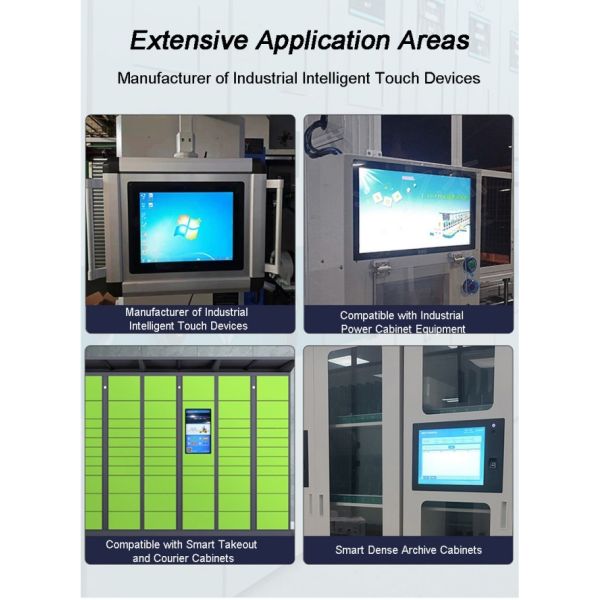 21.5 Inch Industrial Capacitive Touch Screen Panel Pc With Win10 Ip65 Waterproof Vesa Mount Embedded Industry Monitor