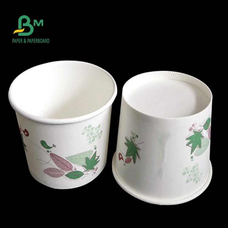 160g 200g 250g PE Coated Cup Paper Waterproof FDA Approved 27.5'' 39''