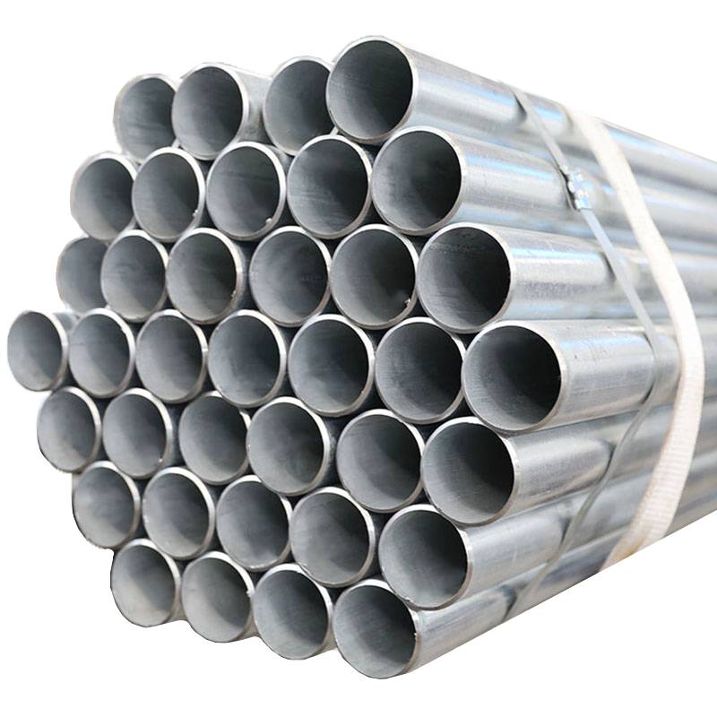 Galvanized Steel Pipe 1 Inch Galvanized Pipe for Round Section Shape