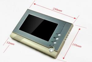 Quality CK-80 wireless door bell for restaurant 7 inch color TFT- LCD screen intercom system with doorbell for sale