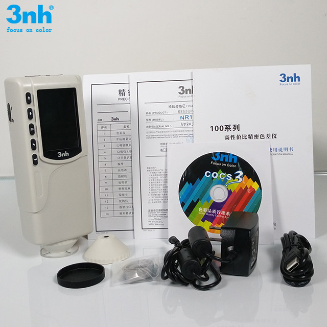 Handy 3nh Colorimeter NR110 4mm Measuring Aperture For Paint Plastic Industry