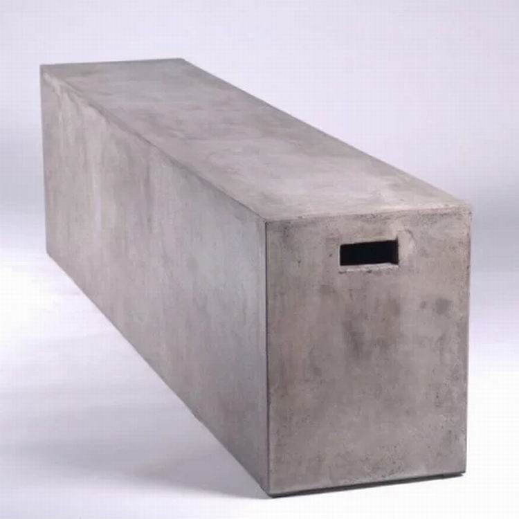 Customized GRC Resin Table Outdoor Concrete Furniture For Patio Garden And Poolside