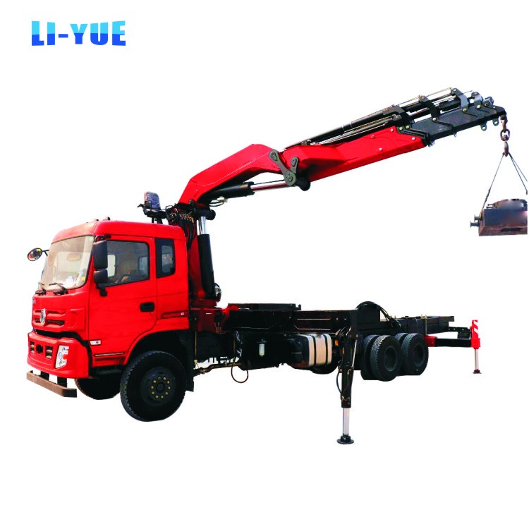 WEICHAI Engine Knuckle Boom Crane 10 Tons Mobile Truck Mounted Crane