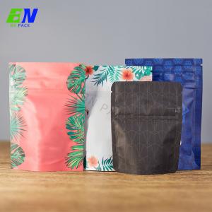 China Soft Touch marijuana Pouch Bag Matte Plastic With Digital Print on sale