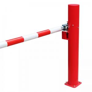 Quality High Speed 3s Parking Boom Barrier Rolling Code Remote Control Red Cabinet Small Size for sale