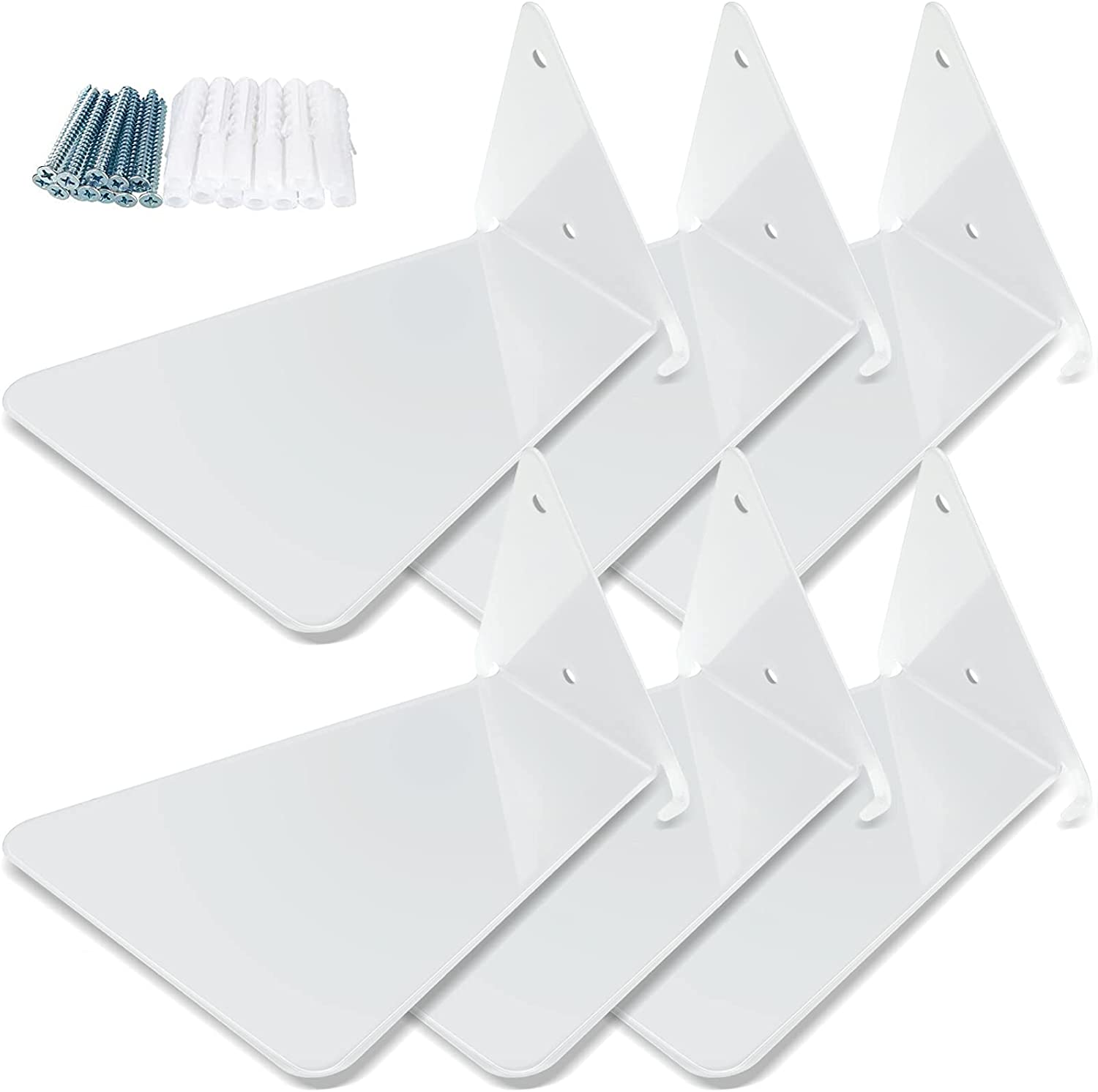 Wall Floating Bookshelves Bookcase Iron U Shape Set for Classroom Bookshelf Decoration