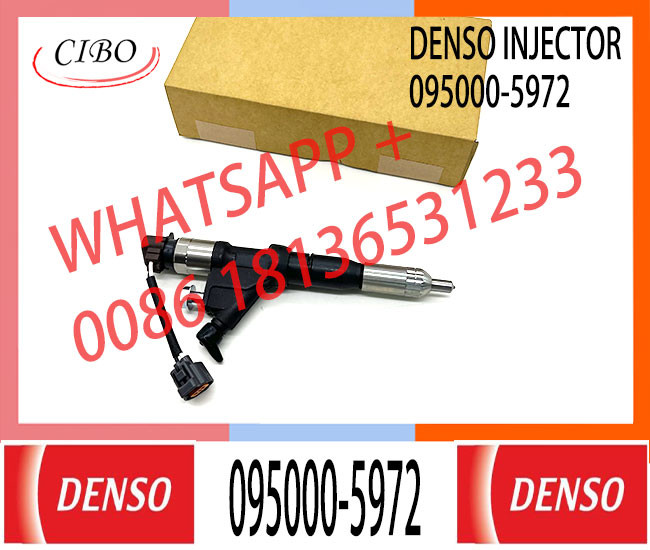 High Quality Diesel Common Rail Fuel Injector 095000-5971 095000-5972 for HINO 700 Series 23670-E0360