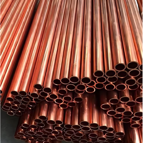 C10700 C12000 T2 Pure Seamless Copper Tubing Round/Square/Rectangular Copper Pipe For HVAC Refrigeration