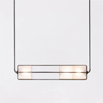 Crystal Sand White Led Ceiling Lights 24W 48W 72W Bar Cafe Custom Pendant Light