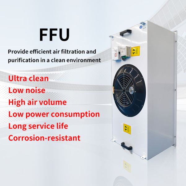 Detachable FFU Cleanroom Purification System installation and operation