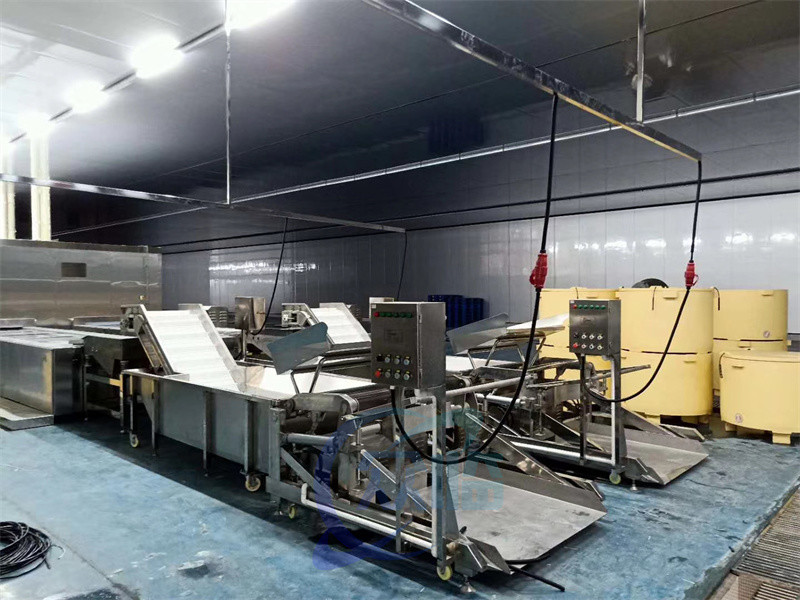 Multiscene 2.2KW Fish Processing Unit , Industrial Salmon Processing Equipment