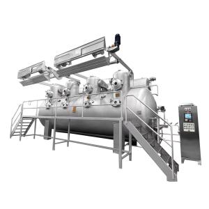 HTHP Overflow Dyeing Machine Low Consumption Low Liquor Ration