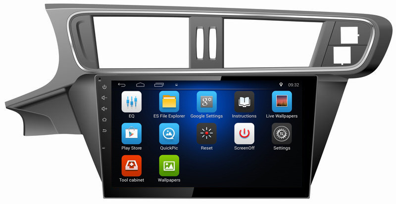 Ouchuangbo auto radio android 8.1 stereo for Citroen (C3-XR) with BT USB wifi 1080 video gps nav steering wheel control