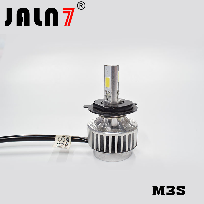Motorcycle LED Headlight Bulb M3S JALN7 Hi/Lo Beam DRL Fog Replacement Conversion Kit Headlamp Lamp 40W 4000LM 6-36V