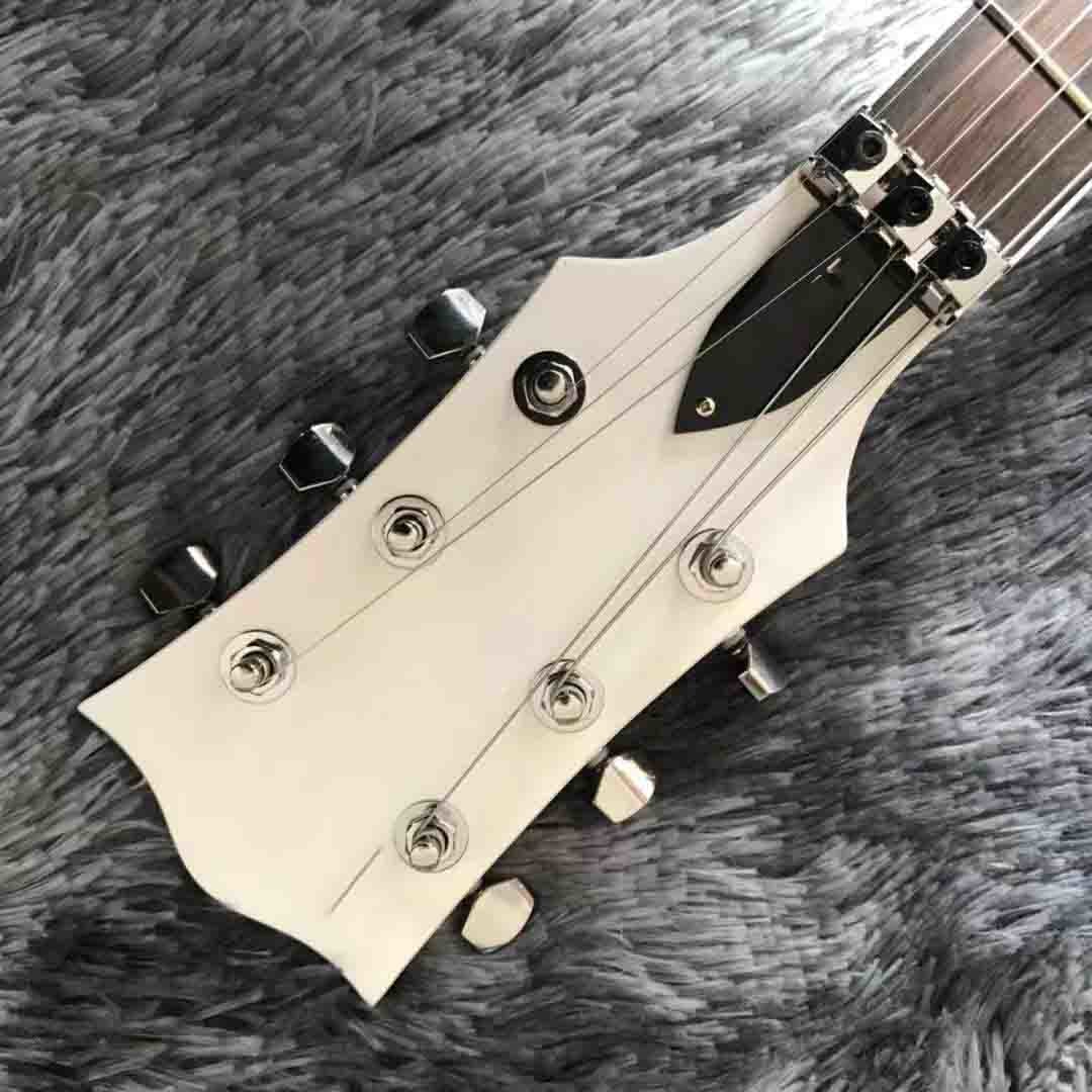 Custom Grand PES RZK1 Killer Switch Electric Guitar in White with Active Style Pickup