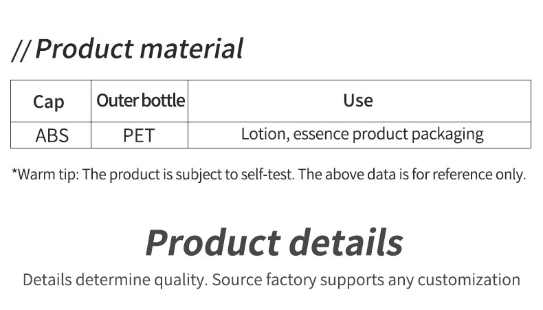 300ml 500ml Refillable Shampoo Bottles Empty 100g Body Lotion Jar For Cosmetics Skincare Serum