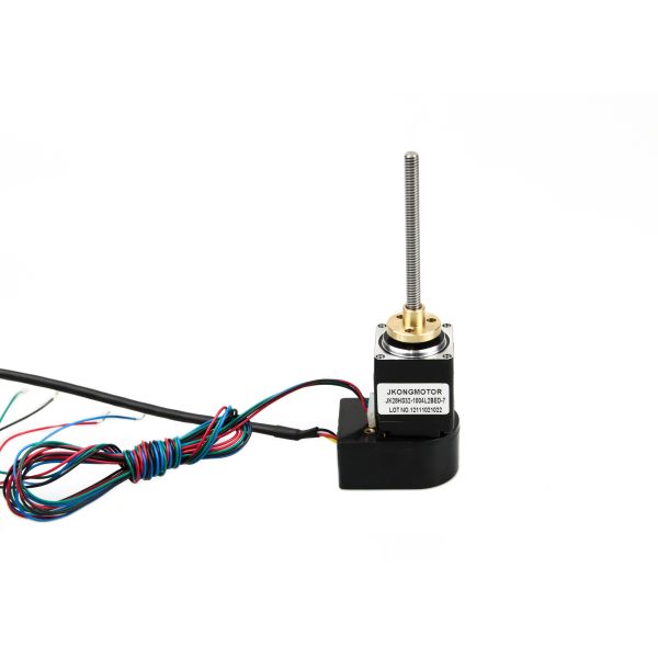 28mm TR5*2 650g.Cm 1A Non Captive Linear Stepper Motor Actuator With Encoder