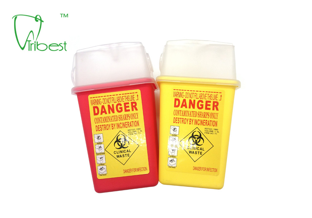 FDA Medical Waste Plastic Disposable Sharps Container