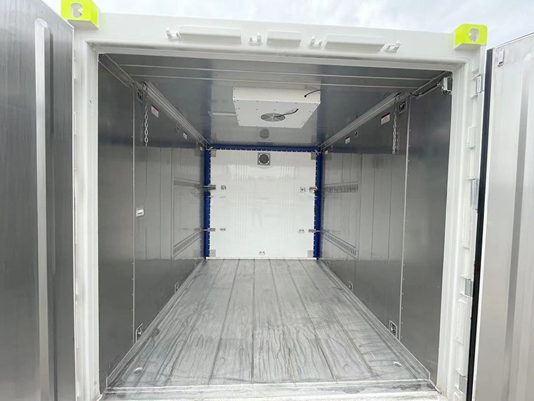 20ft DNV 2.7-1 Standard Dual Temperature Offshore Reefer Container Frozen Fresh 2 Rooms Main Circuit 3 Phase Competitive
