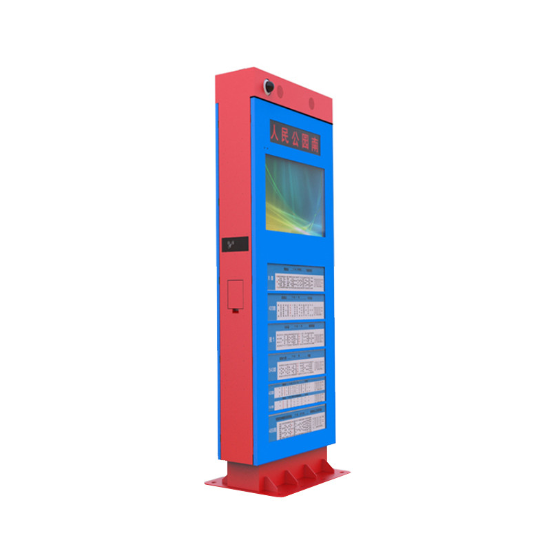 800W 43" 1920x1080 Floor Standing LCD Signage With Camera