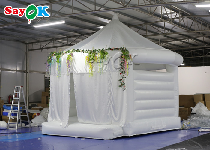 5x5x4.7mH PVC Wedding Air Jumping Inflatable Bounce