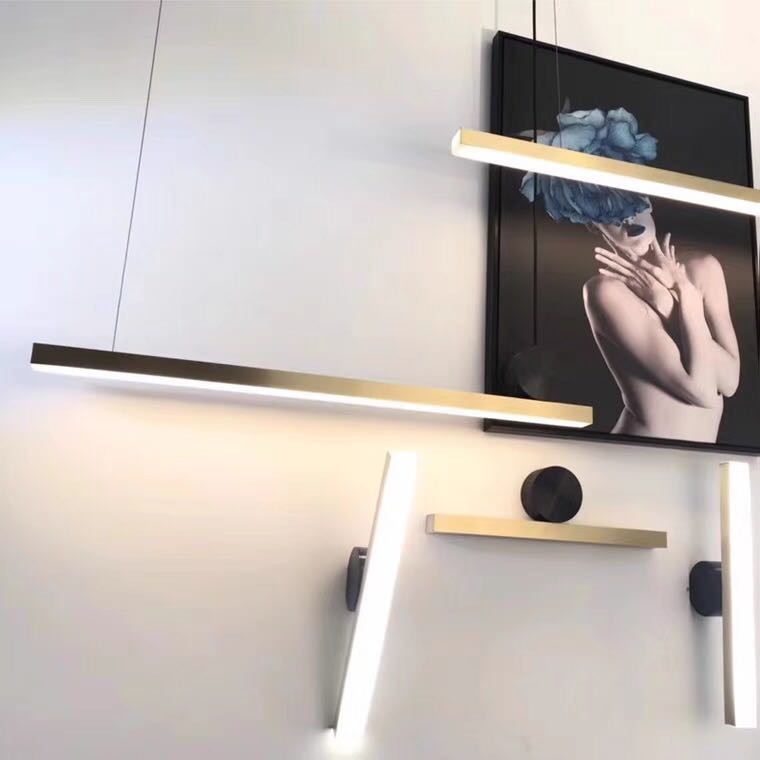 Kids Room Minimalist LED Bedroom Black Wall Lamp Low Voltage Wall Lights