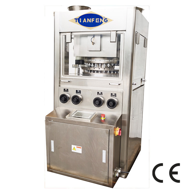 139200 Pcs / H Pharmaceutical Pill Press Chlorine Tablet Press Machine