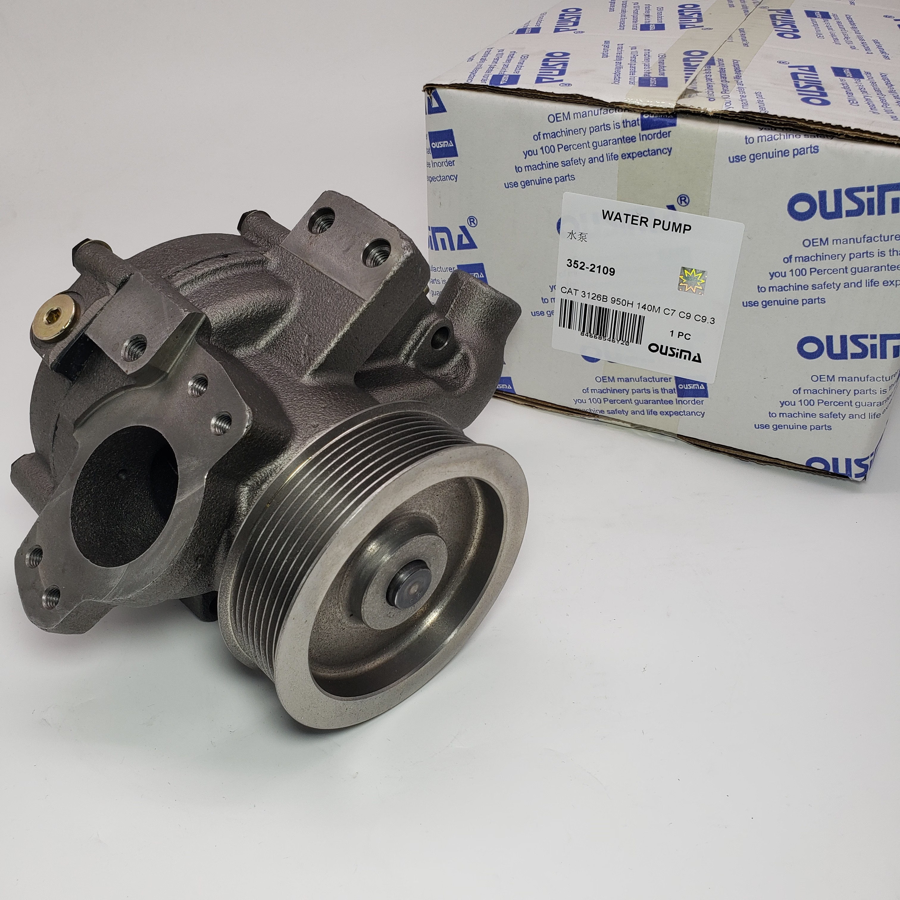 352-2109 3522109 Water Pump Assy Excavator Engine Part For CAT 140M 3126B 950H C7 C9