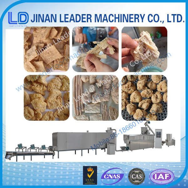 Buy Small scale vegetarian soya meat and soybean protein food industry machines at wholesale prices