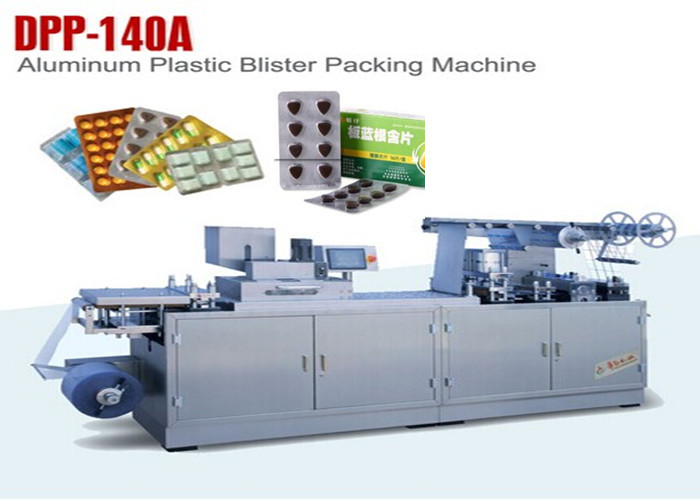 Small Capsule ALU PVC Blister Packaging Equipment Blistering Machine