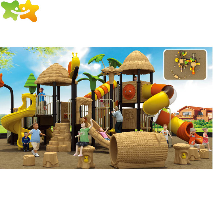 1340*880*510CM Backyard Kids LLDPE Outdoor Playground Slide
