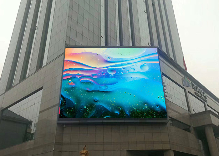 P6 P8 P10 Outdoor Electronic Signs Exterior Wall Mounted Type