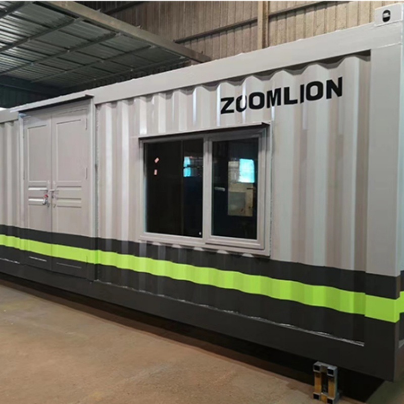 Container House for Growing Green Leafy Veggies