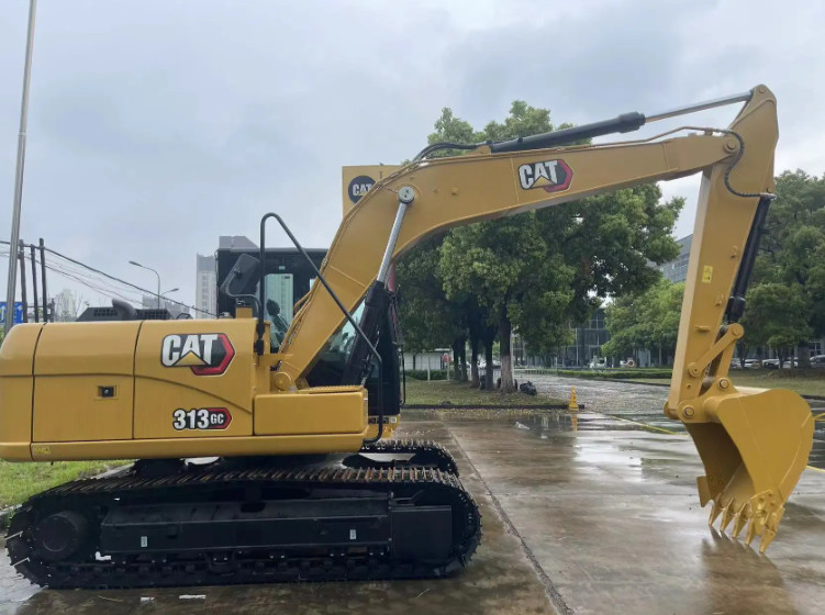 New Arrival 13 Ton Used Cat Excavator CAT313GC Secondhand Crawler Digger With 0.53m³