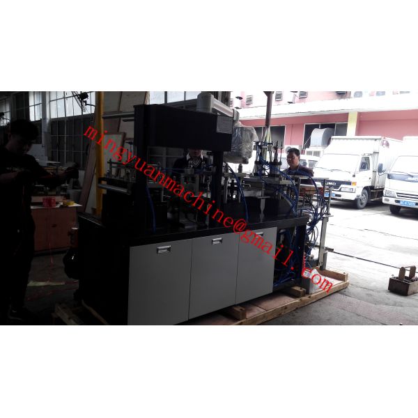 High Speed Plastic Cover Making Machine Low Noise Environment Friendly