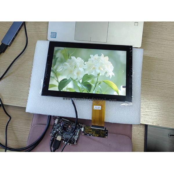 10.1'' 10ms Fast Response PCAP Touch Screen Glass on Glass Solution for 10.1-inch 1920x1200 and 1280x800 Resolution LCD Panel