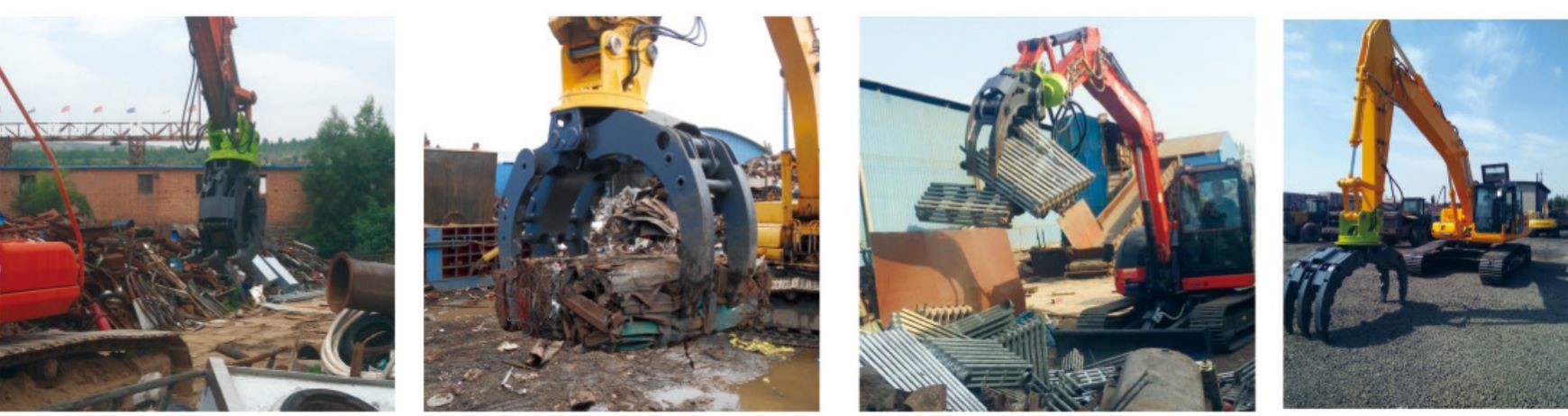 Excavator PC360 Multi Use Rotating Log Steel Grapple Grab Suit Hitachi Excavator ZX210