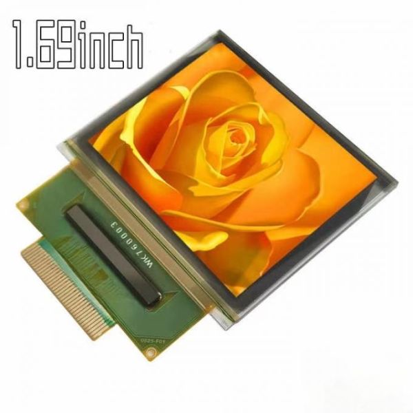 1.69 Inch 160x128 HX-6028GDEBF02 Full Color 4-Wire SPI Small Oled Display Panel