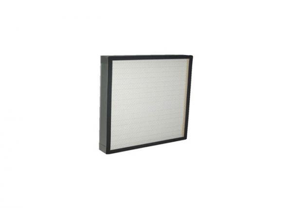 Buy Laboratory Central Air Conditioner Filter Light Weight , Mini - Pleat Air Purifier Filters  99.99% Efficiency at wholesale prices