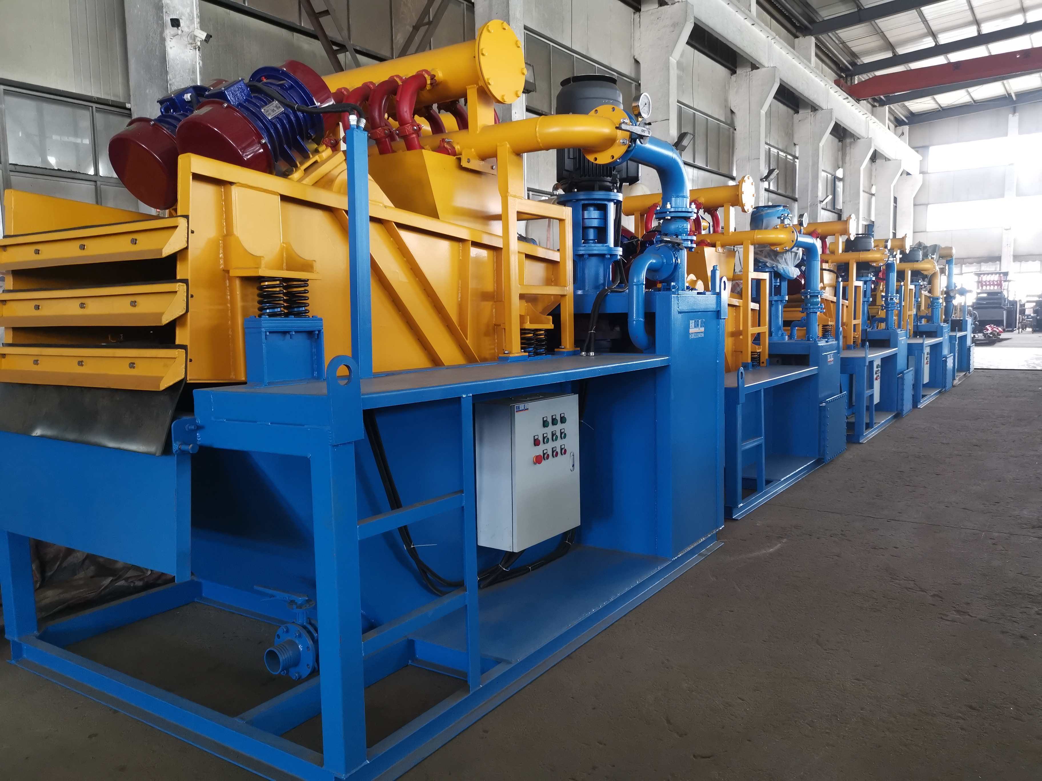 120cbm mud recycling system, 120 m3 mud recycling, 120 m3 mud recycling system, 120m³ recycling unit, 120 m3 recycler, 500GPM mud recycling system,