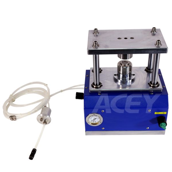 Pneumatic Coin Cell Crimping Machine For CR2032 CR2025 CR2016