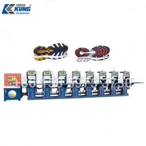 China CE Antiwear Plastic Sole Injection Molding Machine , Sole Vulcanizing Press Machine on sale