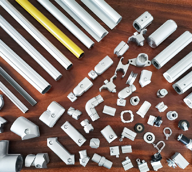 The Third generation Lean Pipe Aluminium Alloy Tube For Workbench