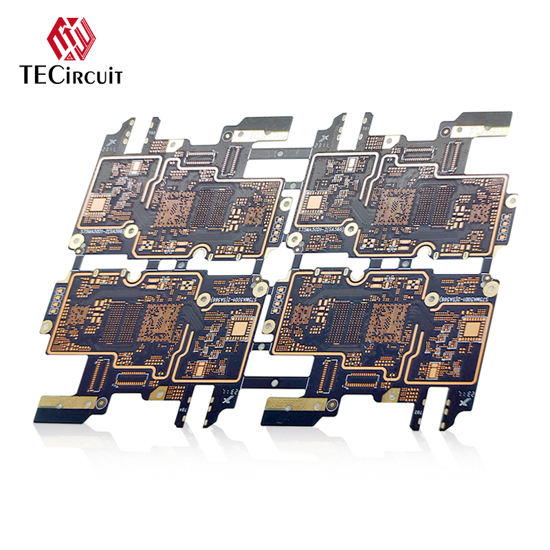 HDI High Frequency Board RIGID PCB FR4 TG150 S1150G Min Hole Size 0.1mm