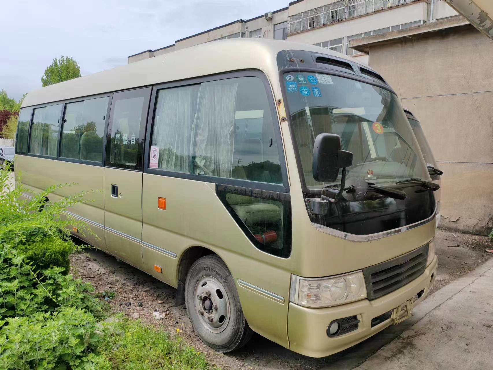2nd Hand Toyota Coaster Bus City Shuttle 21 Passenger