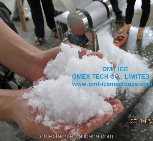 380V Voltage Ice Block Crusher Machine for Bakery Bread Crushing Ice 1-2mm Other Ice Storage Capacity