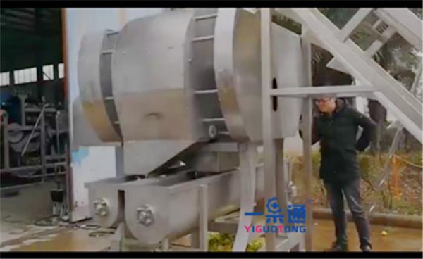 Multi Function Industrial Juicer Machine / Pineapple Peeler Machine Horizontal